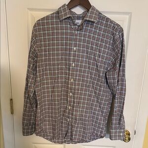 Men's Plaid Button-Down Shirt